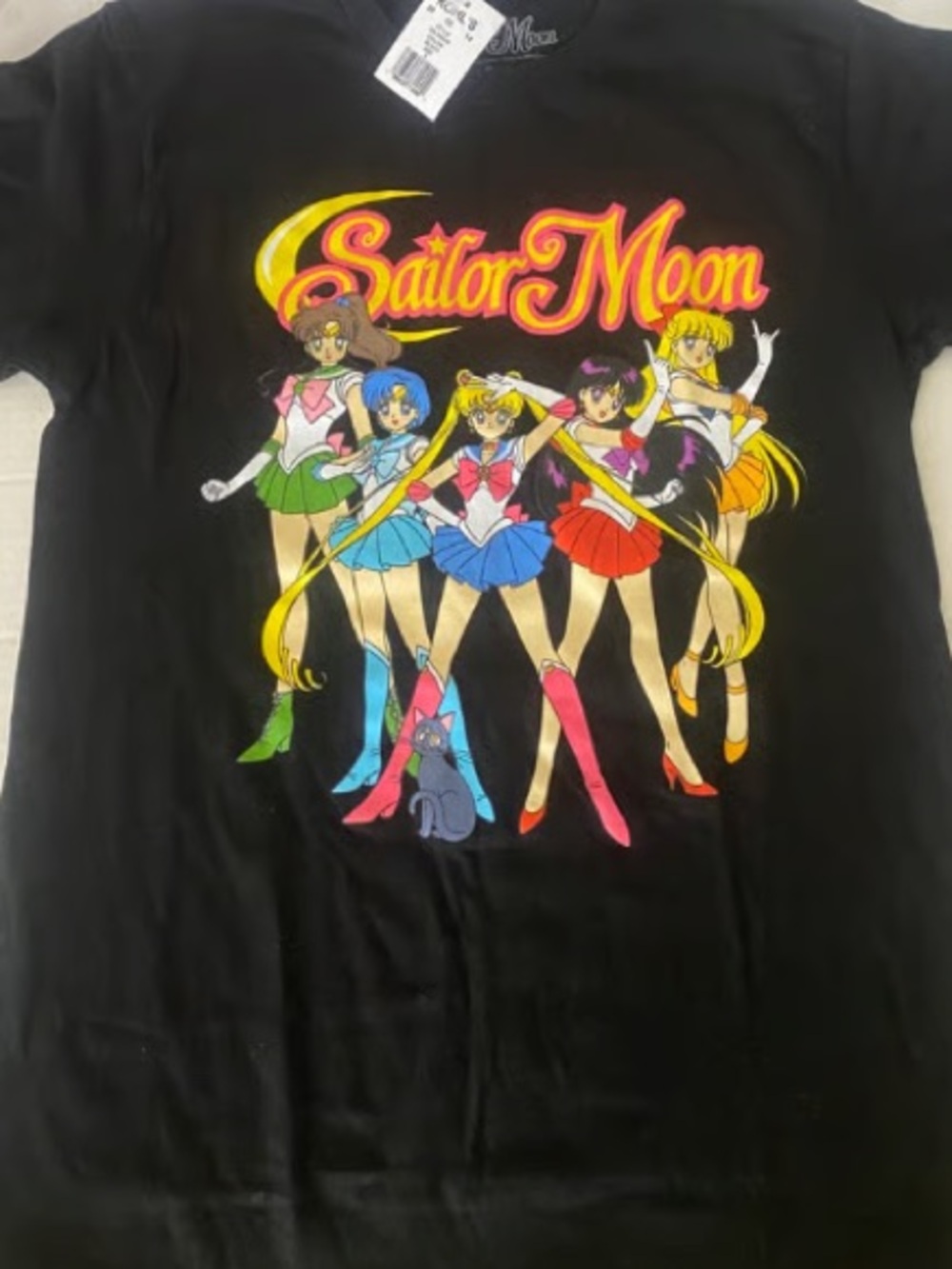 Sailor Moon Graphic Tee - Black